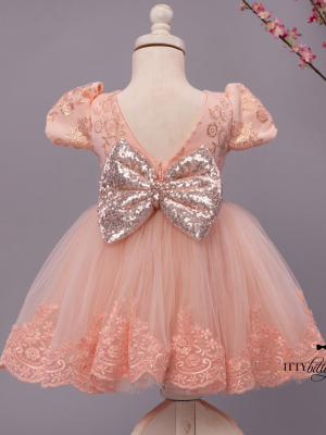 Tisha Dress (rose Gold)