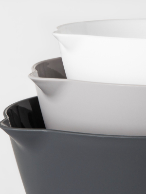 Plastic Mixing Bowl Set Of 3 - Made By Design™