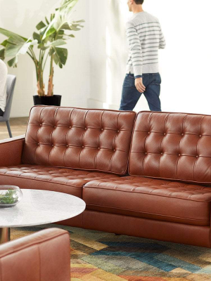 Gustav Leather Sofa