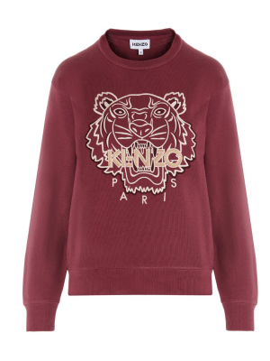 Kenzo Tiger Embroidered Sweatshirt