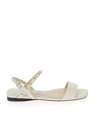 Jimmy Choo Aadra Flat Sandals