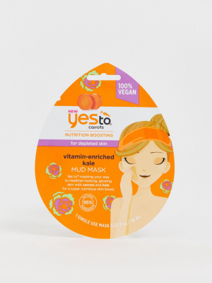 Yes To Carrot & Kale Nutrition Boosting Mud Mask (single Use)