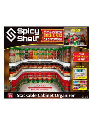 Spice Rack White - Spicy Shelf