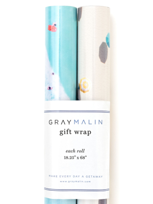 Gray Malin Beach Birthday Gift Wrap Set