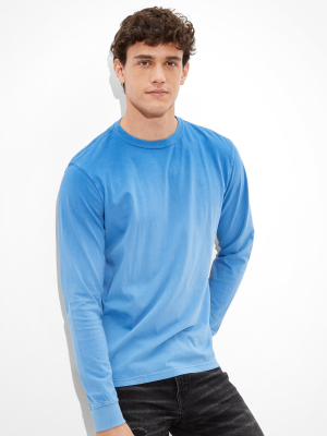 Ae Super Soft Dip-dye Long Sleeve T-shirt