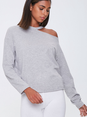 Active Cutout Crew Top