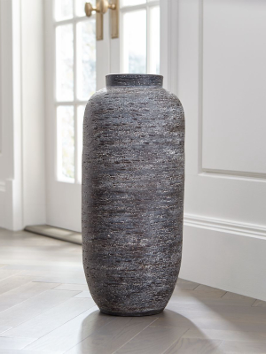 Timber Grey Floor Vase