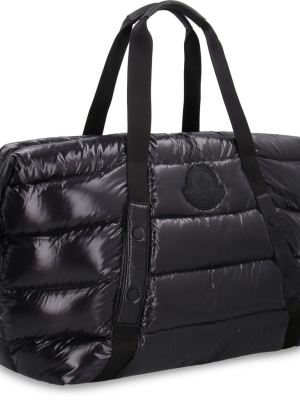 Moncler Maine Quilted Travel Tote Bag