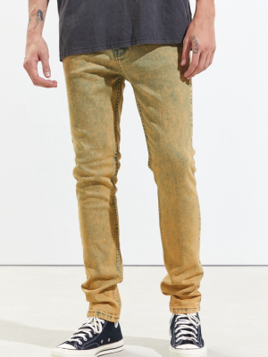 Bdg Yellow Stonewash Skinny Jean