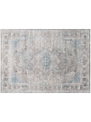 Silver/ Blue Gemma Rug