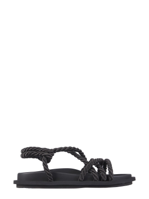 Msgm Rope Strap Sandals