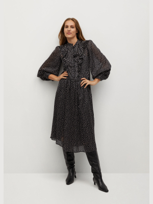 Flowy Printed Dress