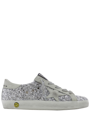 Golden Goose Kids Superstar Glitter Sneakers