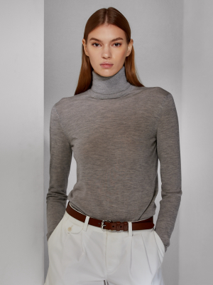 Cashmere Turtleneck Sweater