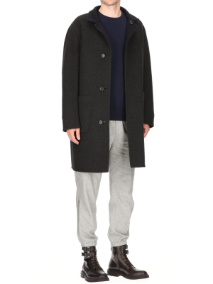 Brunello Cucinelli Single-breasted Reversible Coat