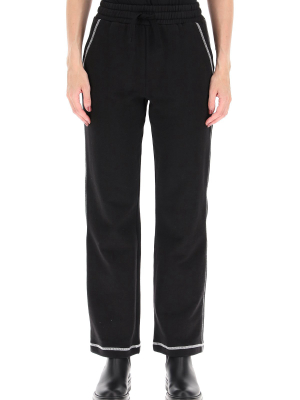 Redvalentino Contrast Stitch Sweatpants