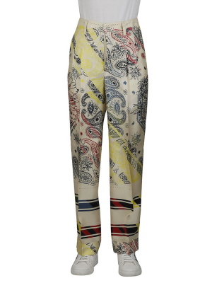 Golden Goose Deluxe Brand Sally Paisley Trousers