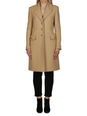 Moschino Teddy Buttoned Tailored Coat