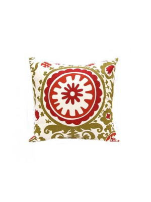 Holiday Suzani Pillow Design By 5 Surry Lane