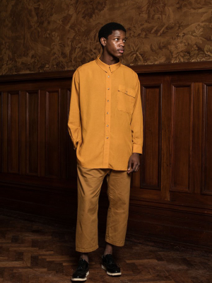 Vanity Shirt Mens - Mustard