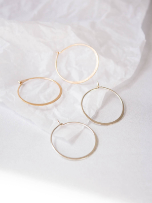 Satomi Studio Small Hammered Hoop