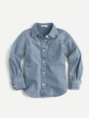 Girls' 365 Chambray Shirt