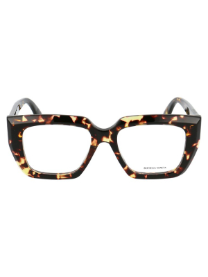 Bottega Veneta Eyewear Square Frame Glasses