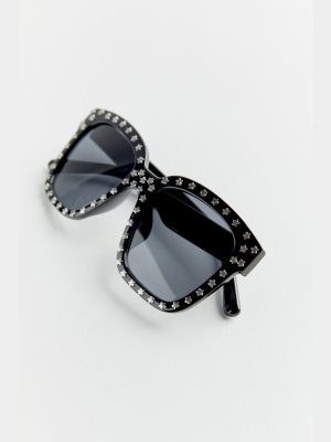 Warren Oversized Square Sunglasses