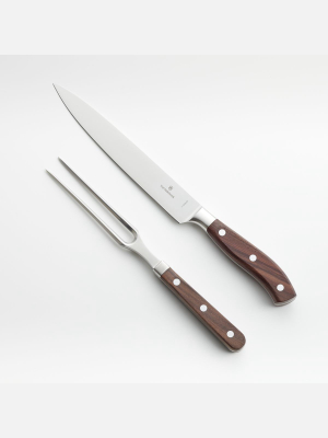 Victorinox Grand Maetre Wood Forged 2-piece Carving Set