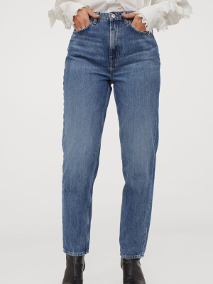 Mom High Ankle Jeans