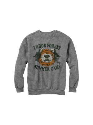 Men's Star Wars Ewok Summer Camp Sweatshirt