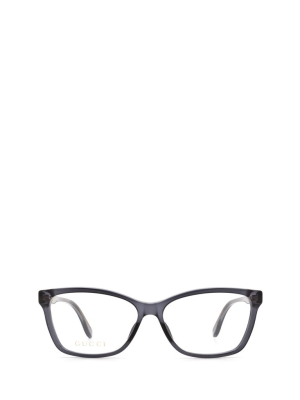 Gucci Eyewear Rectangular Frame Glasses