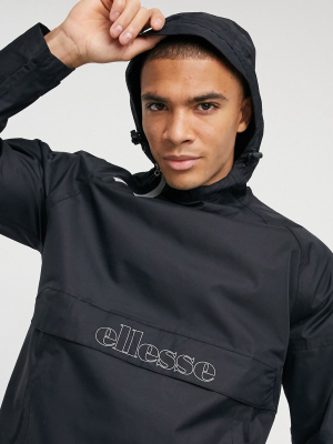 Ellesse Ragusan Pullover Jacket In Black