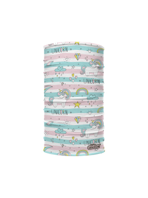 Pastel Unicorns Kids Neck Gaiter