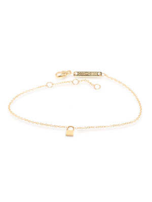 14k Itty Bitty Padlock Bracelet