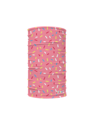 Sprinkles Pink Kids Neck Gaiter