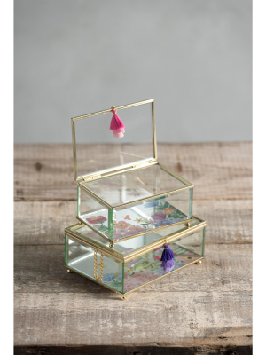 Small Eden Jewelry Box - Clear - Shiraleah