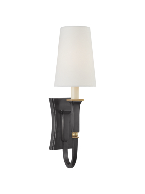 Delphia Small Single Sconce In Various Colors