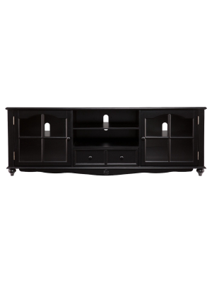 Connie 69" Tv Console - Antique Black - Aiden Lane