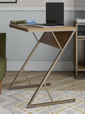 Regal Accent Table And Laptop Desk - Novogratz