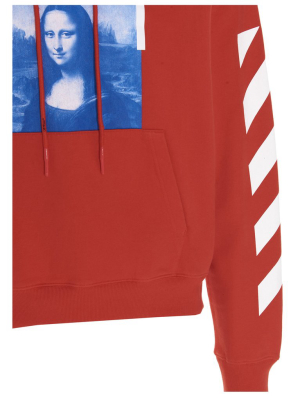 Off-white Mona Lisa Graphic Print Hoodie