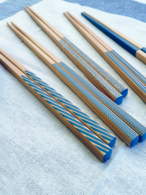 Cedar Chopsticks – Waterfall Stripe