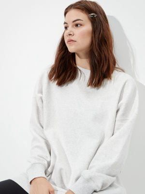 Ae Forever Tunic Crew Neck Sweatshirt