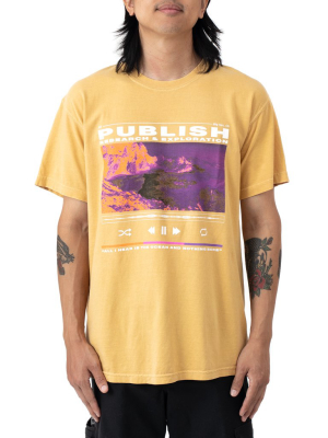 Nature Sound Tee - Mustard