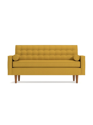 Saturn Loveseat :: Leg Finish: Pecan / Size: Loveseat - 56.5"w