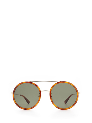 Gucci Eyewear Round Frame Sunglasses