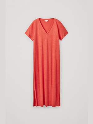 Linen T-shirt Dress