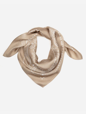 Western Silk Scarf – Assorted Colors