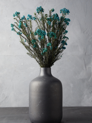 Preserved Rice Flower Bunch, Blue