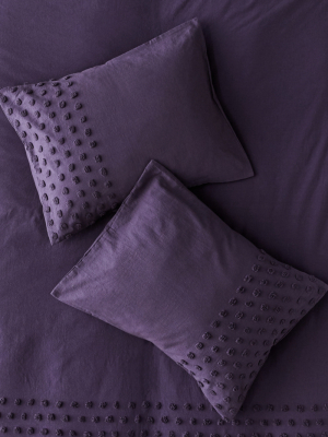 Tufted Dot Sham Set